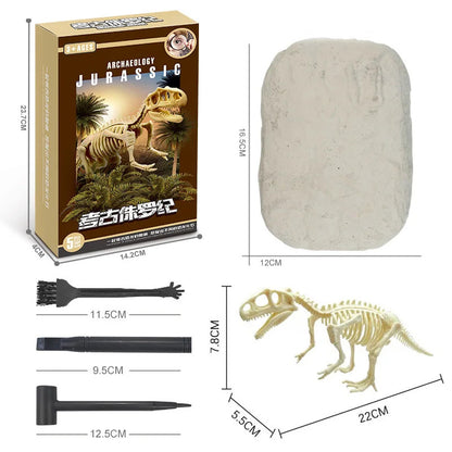 Dinosaur Fossil Excavation Kits Exquisite Jurassic Toy Set