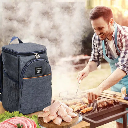 DENUONISS 20L Thermal Cooler Backpack Multi layered Insulated Backpack