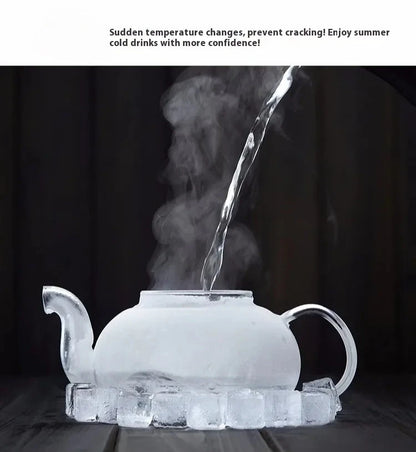 Transparent Glass Teapot Household Puer Tea Pot Tools Set Coffee And Tea