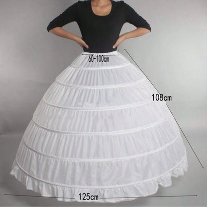 Prom Dress Bridal Slip Hoop Skirt Wedding Petticoat Underskirt Crinoline
