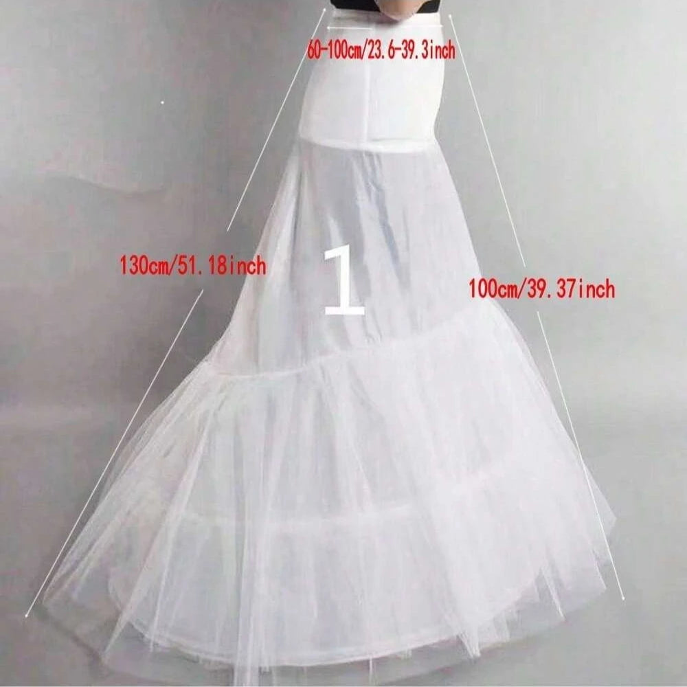 Prom Dress Bridal Slip Hoop Skirt Wedding Petticoat Underskirt Crinoline