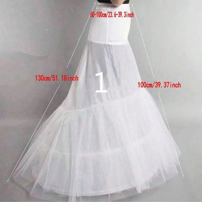 Prom Dress Bridal Slip Hoop Skirt Wedding Petticoat Underskirt Crinoline