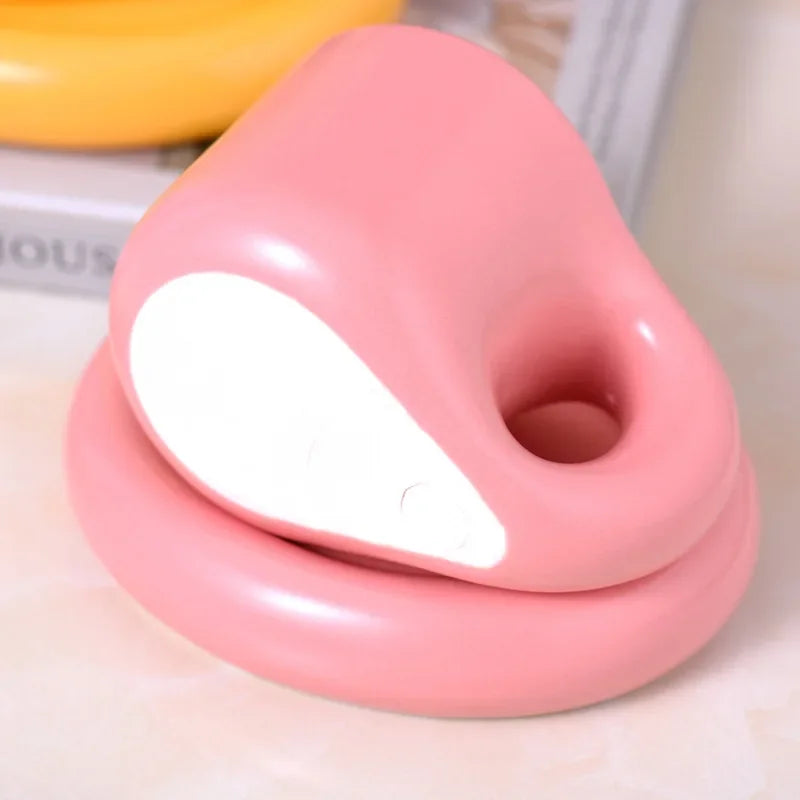Solid Color Ceramic Mug Dish Set Creative Handle Coffee Mug Home Breakfast Cup Beverage Cup Milk Cup High Beauty Couple Cups