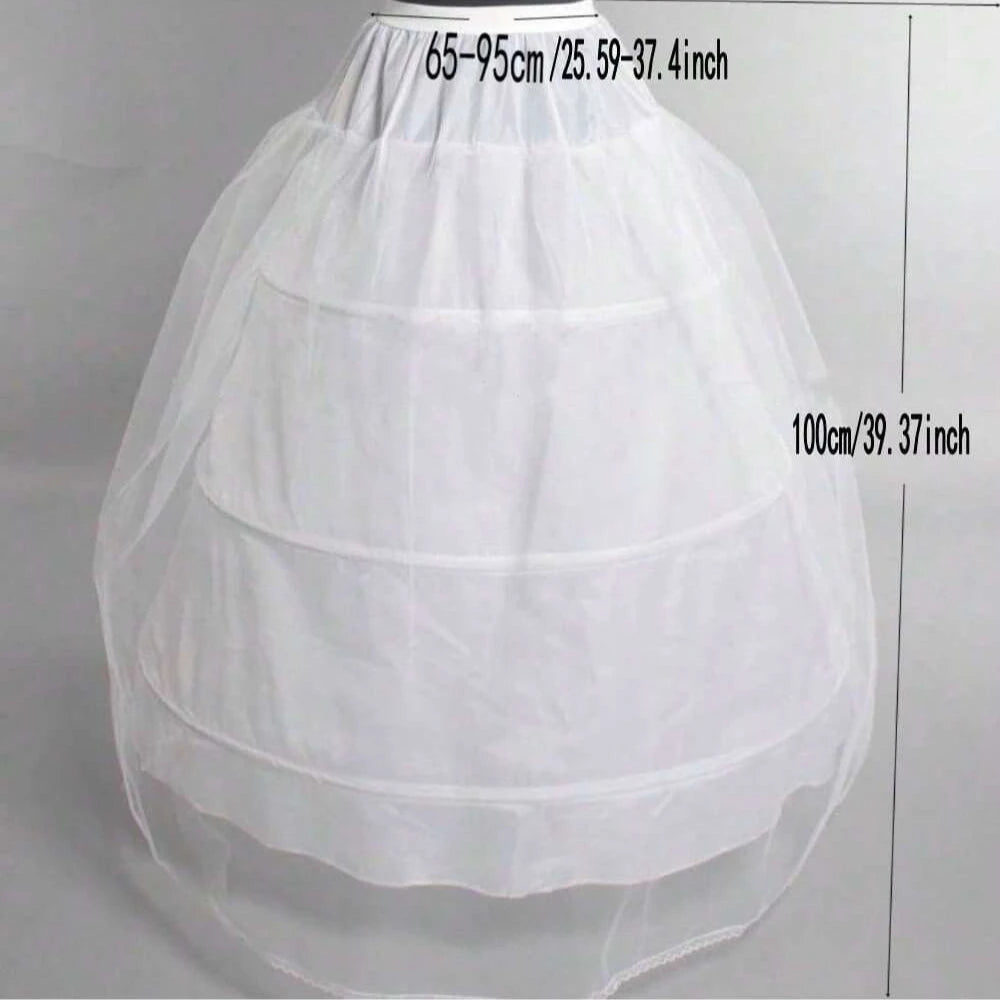 Prom Dress Bridal Slip Hoop Skirt Wedding Petticoat Underskirt Crinoline