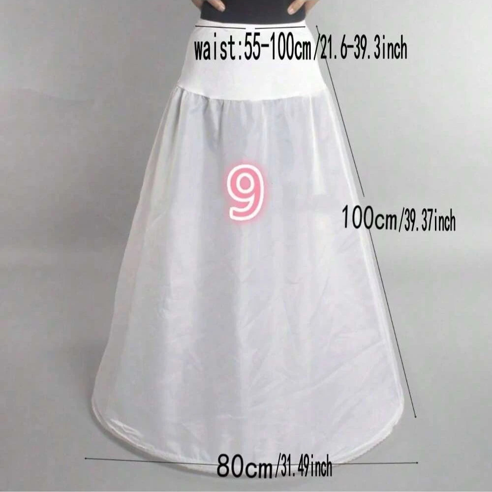Prom Dress Bridal Slip Hoop Skirt Wedding Petticoat Underskirt Crinoline