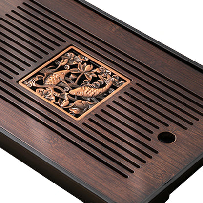 Chinese Kungfu Tea Tray Tea Set Accessory Tea Serving Tray for Tea Room