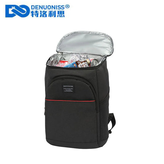 DENUONISS 20L Thermal Cooler Backpack Multi layered Insulated Backpack Waterproof Leak proof Bag Picnic Outdoor &Bottle Opener