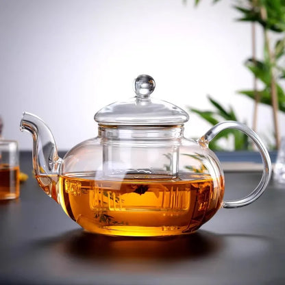 Transparent Glass Teapot Household Puer Tea Pot Tools Set Coffee And Tea