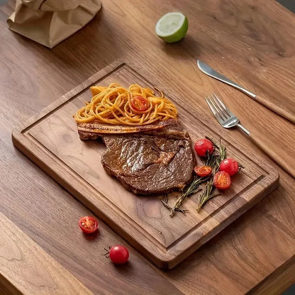 Wooden Cutting Boards Chopping Blocks Beech Walnut Cheese Cutting Board Butcher Block Meat Cutting Board For Kitchen Tools