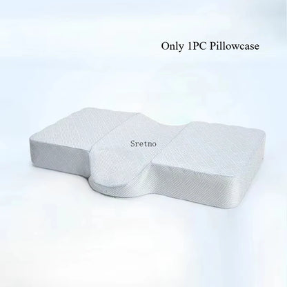 Ice Silk Butterfly Shaped Pillowcase for Hair and Skin