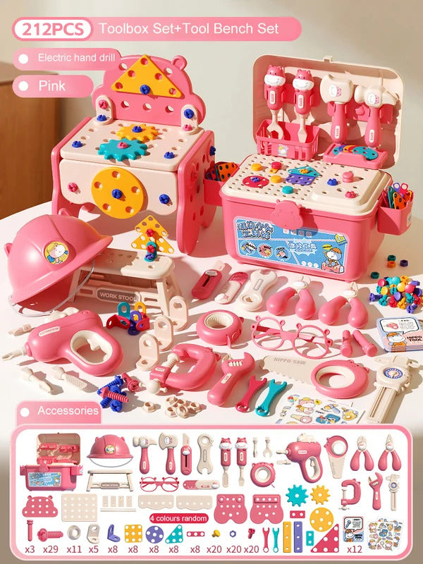 Children's Toolbox Engineer Simulation Toy