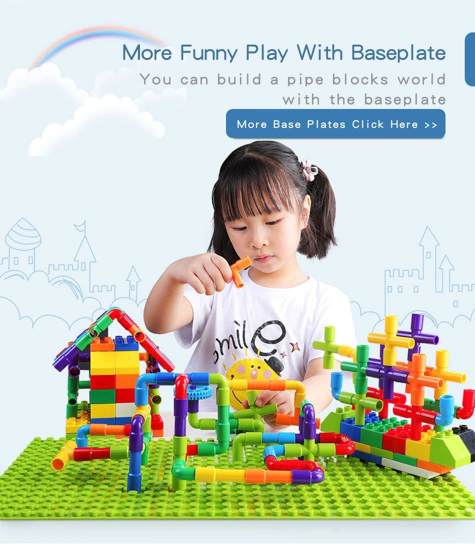 DIY 水ブロックおもちゃ 子供用 組み立て 知育玩具