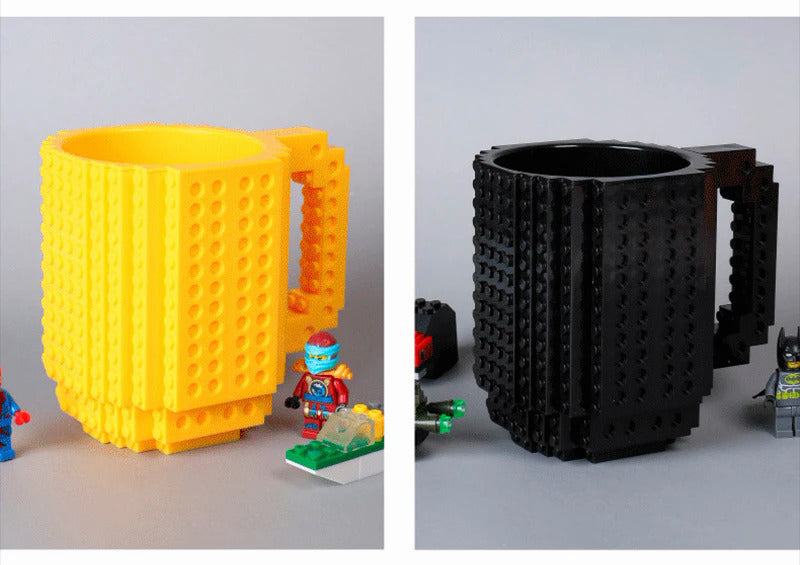 350ml クリエイティブミルクマグ コーヒーカップ クリエイティブビルドオンブリックマグ