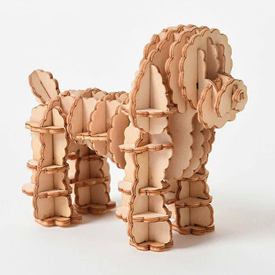 3D Wooden Animal Puzzle Toys Assembly Kit