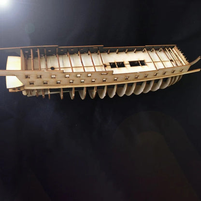 シンプルな構造バージョンのHMSビクトリー船モデルキット