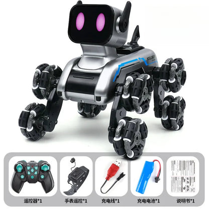 Kid's 8-wheel RC Car Toy Boy Intelligent Machine Dog RC Car