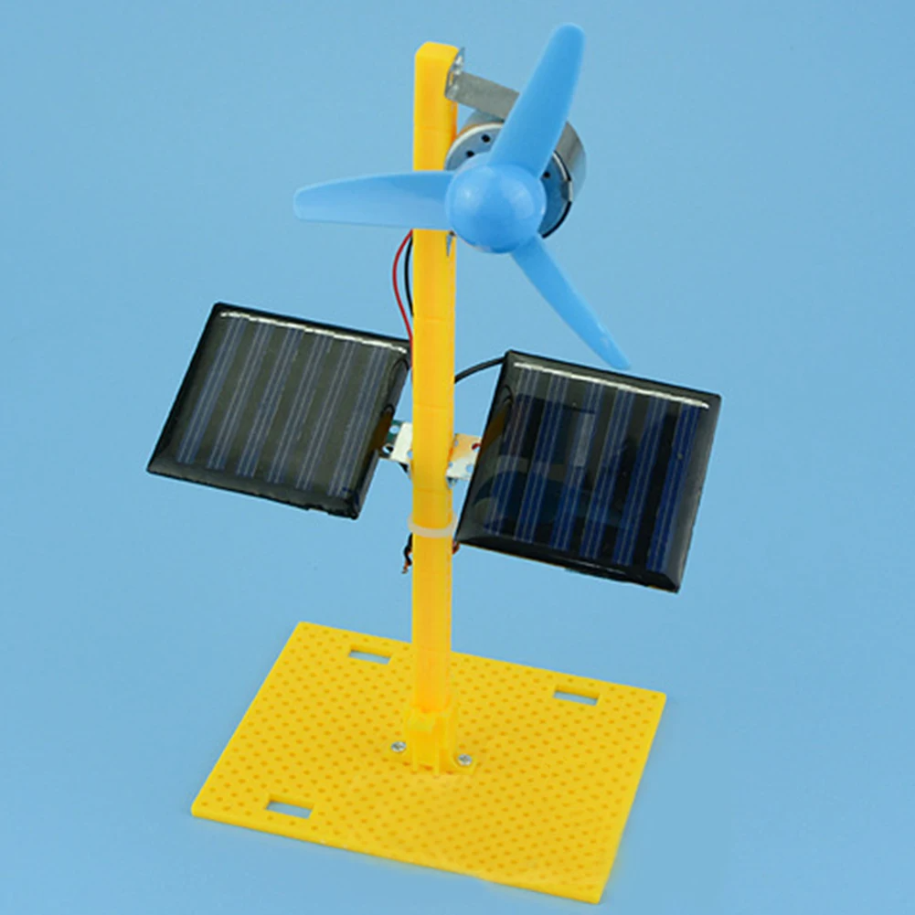DIY Solar Fan Learning Kits Physics Experiments Kits