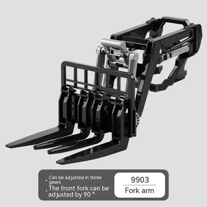 1:24 Alloy Remote-Controlled Tractor Toy