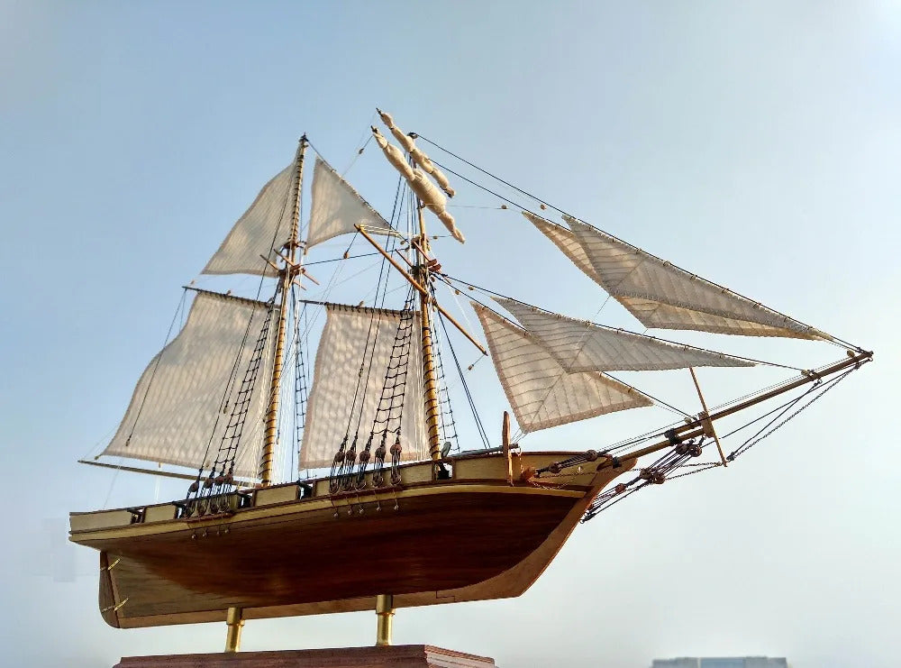 New Version Scale 1/96  HARVEY1847 battleship Model kits
