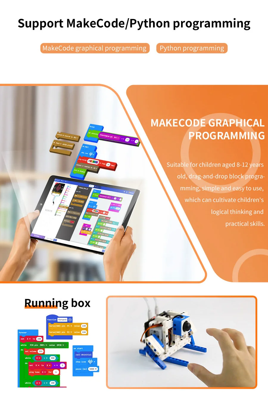 21 in 1 Microbit V2 Robotics Kit DIY Electronic Sensor Kit
