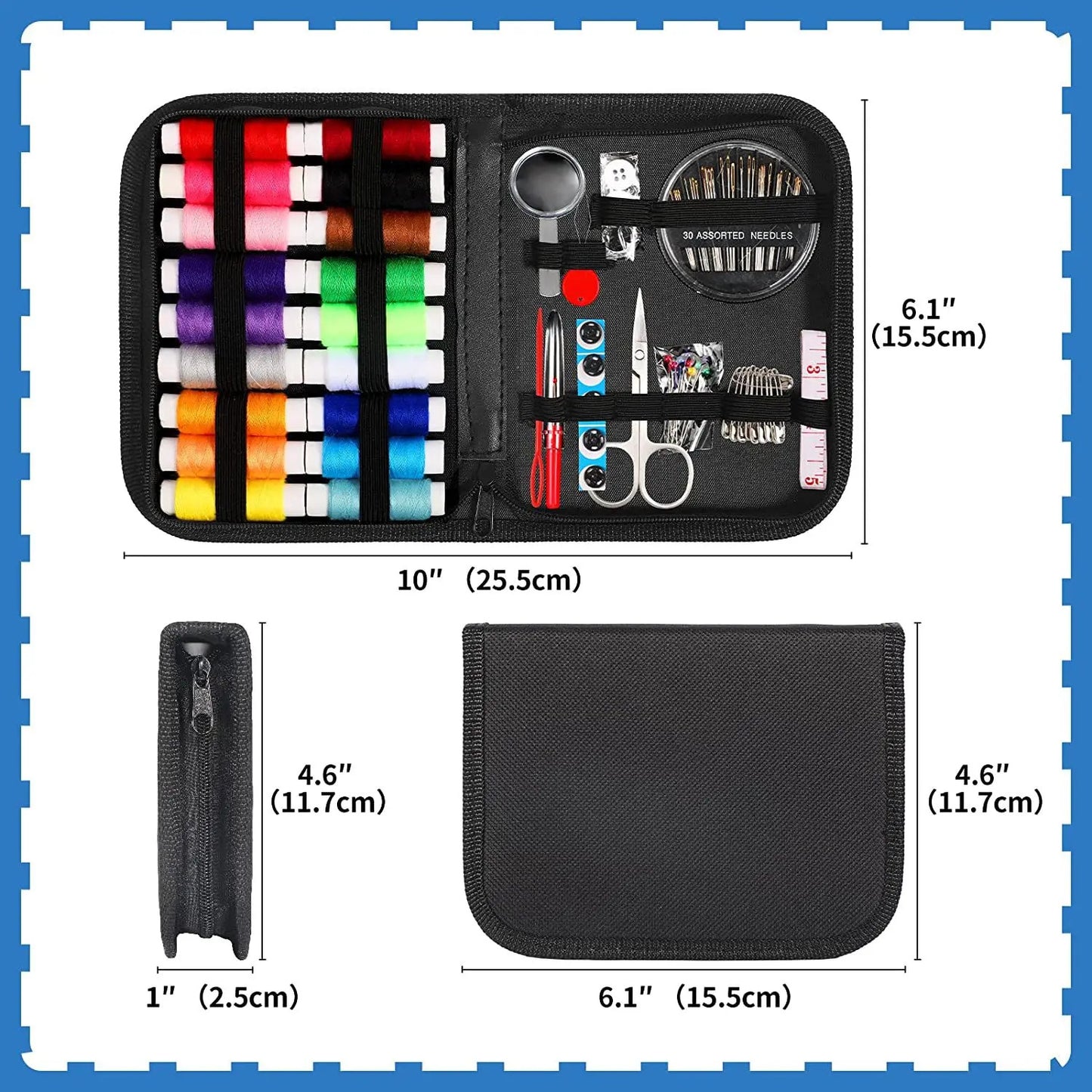 Sewing Kit Compact and Portable for Beginners and Professionals