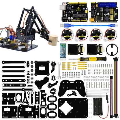STEM  4DOF Robot Arm Kit  Mechanical Arm Claw Kit