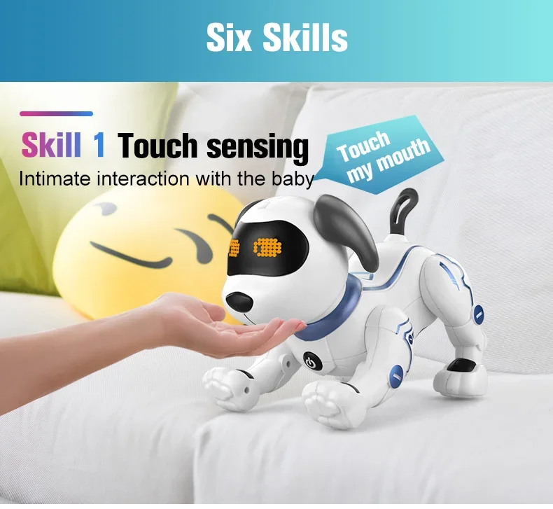 Intelligent Programmable Toys Remote Control Robotic Dog