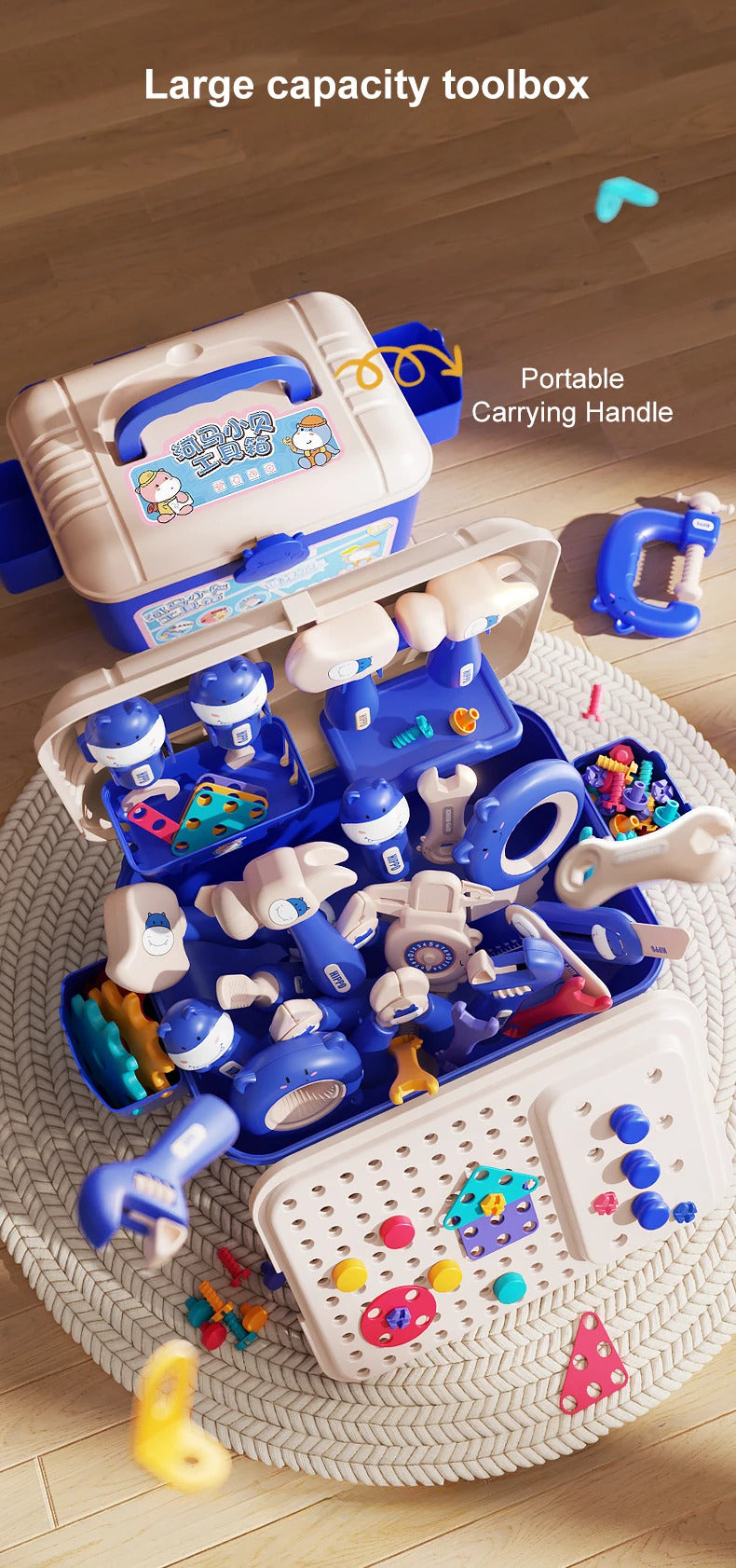 Children's Toolbox Engineer Simulation Toy