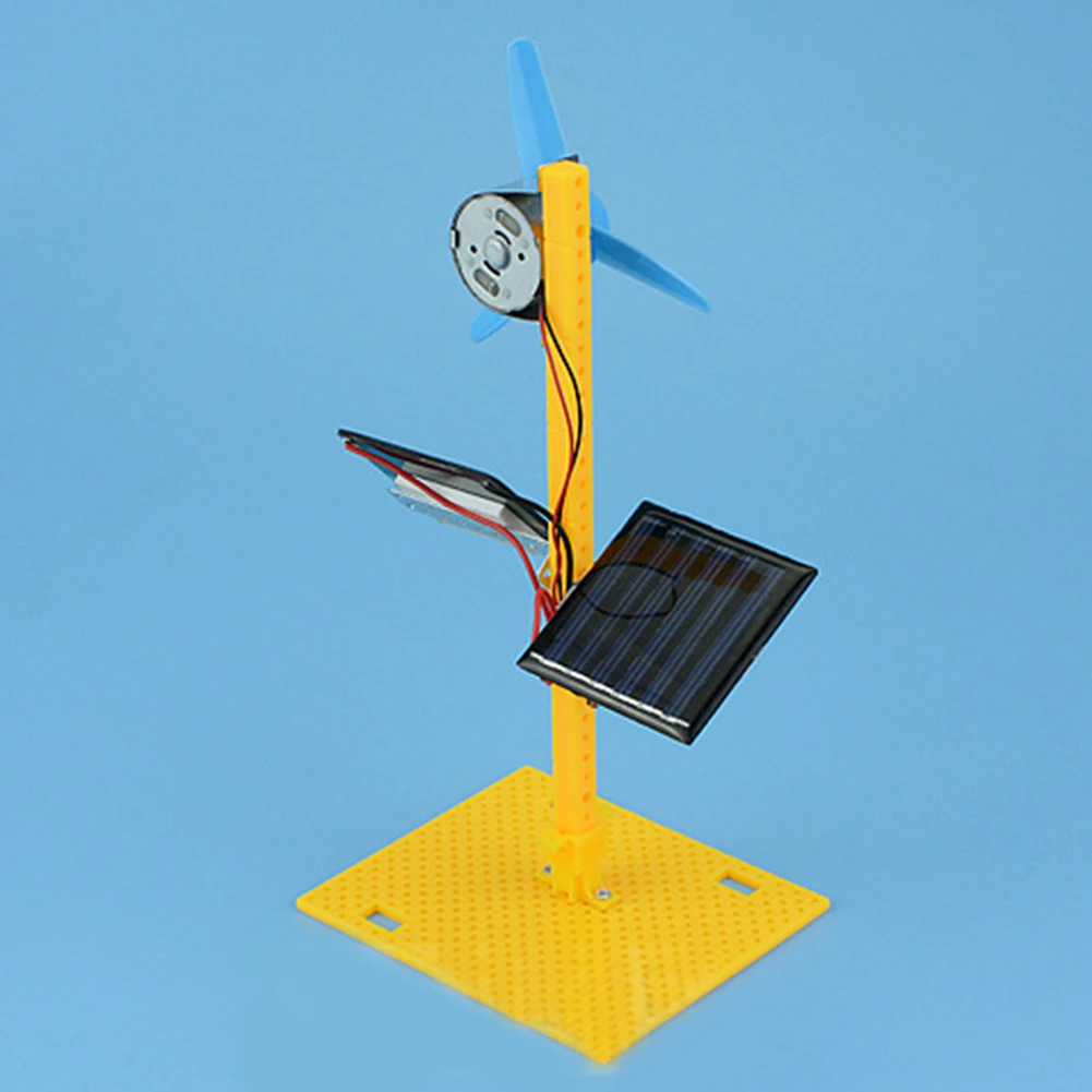 DIY Solar Fan Learning Kits Physics Experiments Kits