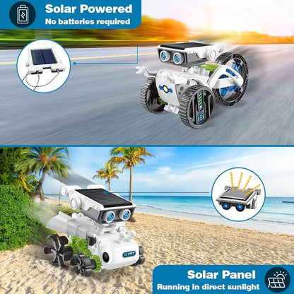 12 In 1 Solar Powered Robot Self-Assembly Toys