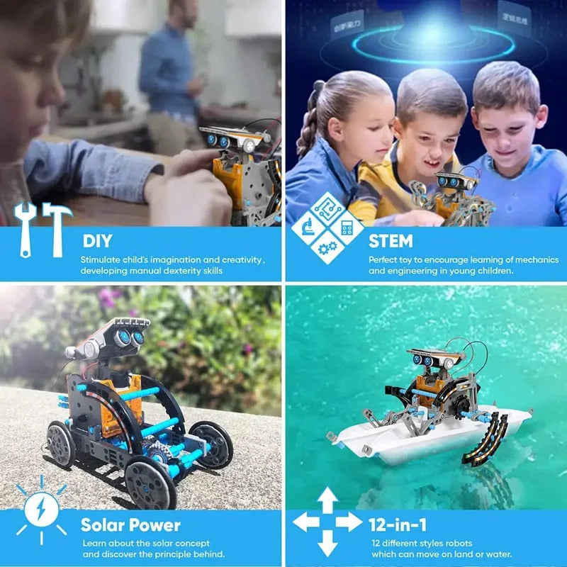STEM 13-in-1 Education Solar Robot Toys