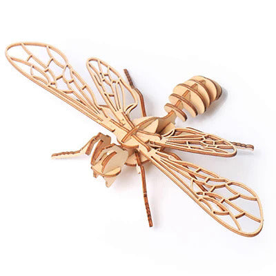 3D Wooden Animal Puzzle Toys Assembly Kit