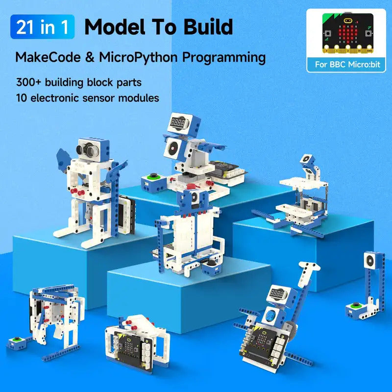 21 in 1 Microbit V2 Robotics Kit DIY Electronic Sensor Kit