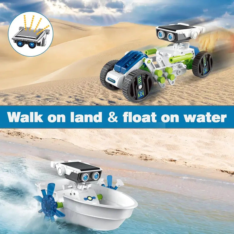 12 In 1 Solar Powered Robot Self-Assembly Toys