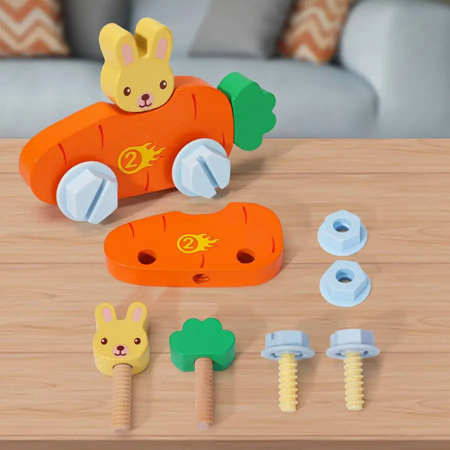 子供用木製ツールボックスクリエイティブプレイセット