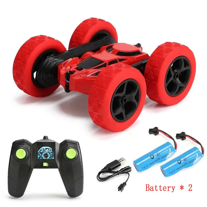 RC Stunt Car Children Double Sided Flip 2.4G Remote Control