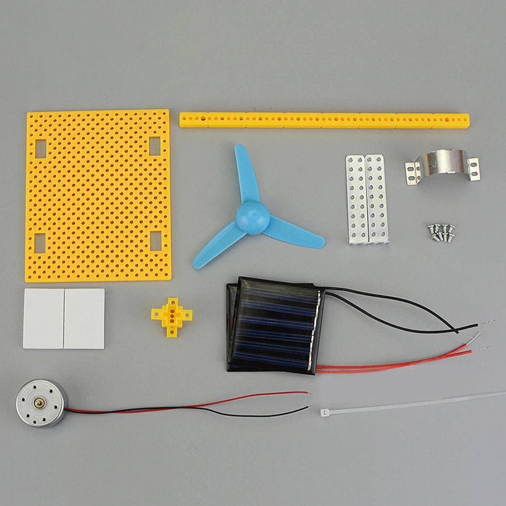 DIY Solar Fan Learning Kits Physics Experiments Kits