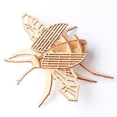 3D Wooden Animal Puzzle Toys Assembly Kit