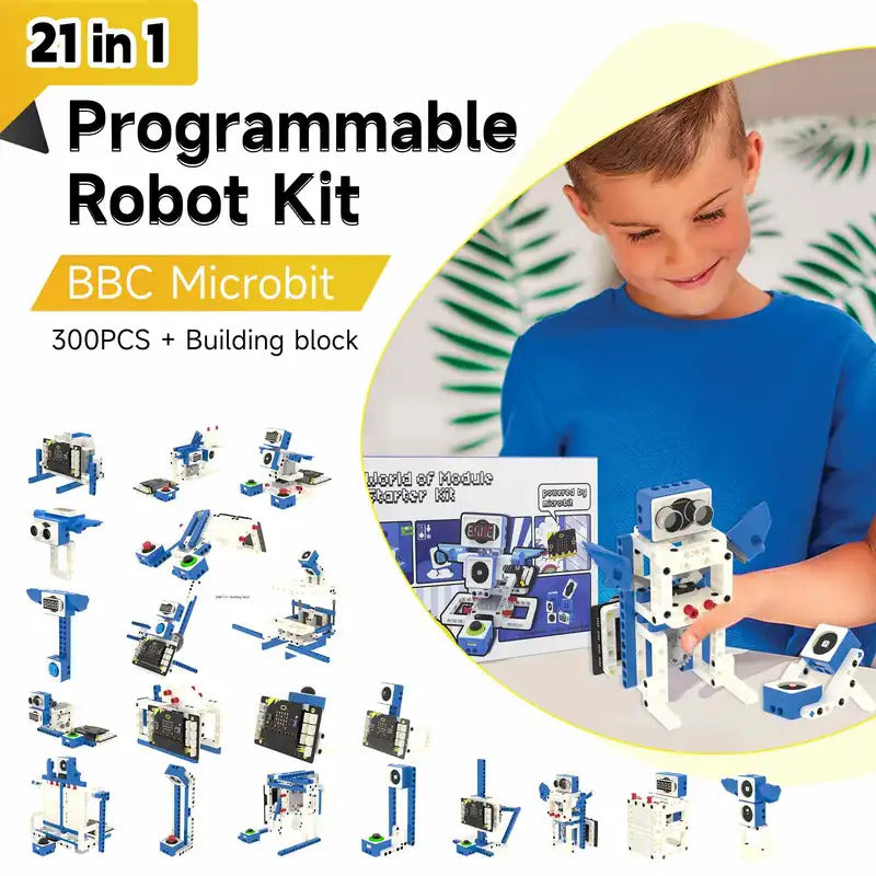 21 in 1 Microbit V2 Robotics Kit DIY Electronic Sensor Kit