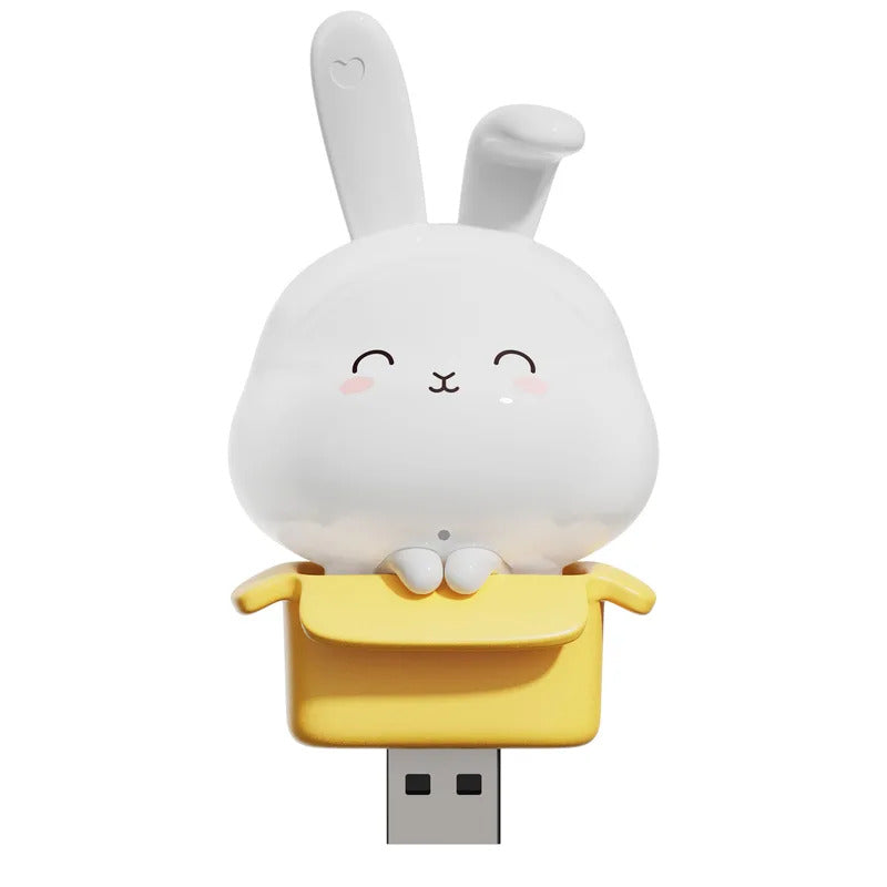 USB かわいいペット漫画ベッドサイドランプ