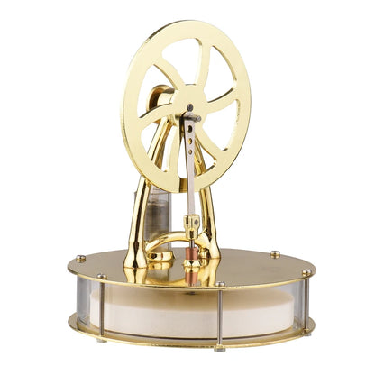 Electricity Generator Heat Experiment Model with Flywheel Design