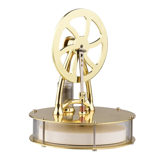 Electricity Generator Heat Experiment Model with Flywheel Design