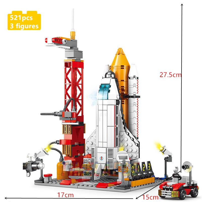 航空宇宙有人ロケット発射センター レンガキット