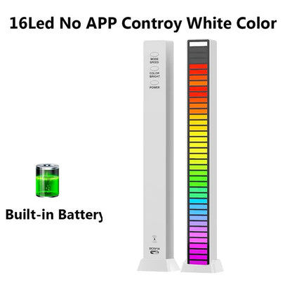 16/32/40Led RGB Sound Controlled Music Levels Light