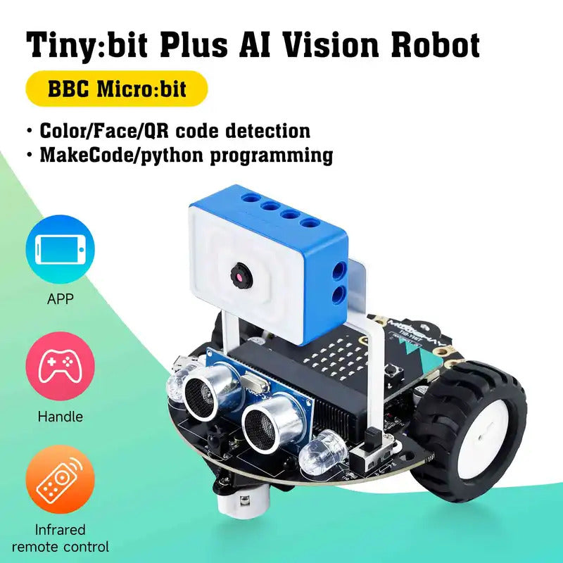 Robot Car With WiFi Camera Module Programmable Toy