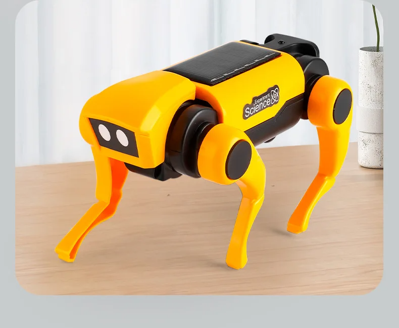 Robot Dog Science Experiment Kits Solar Powered Puppy