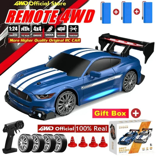 4WD RCドリフトカーリモートコントロールGTRPRO AE86PROモデル