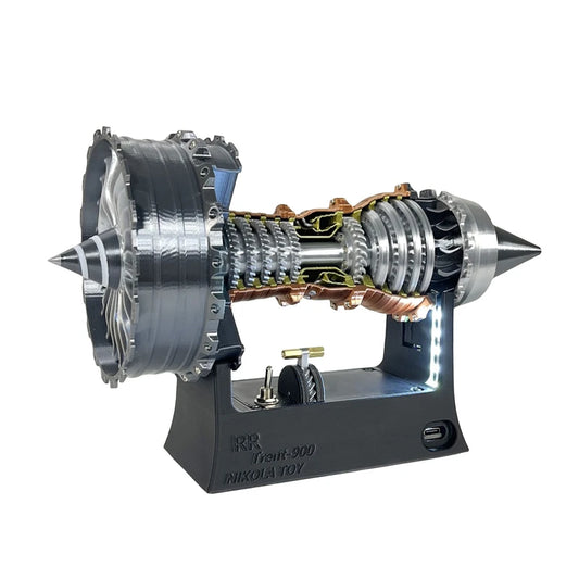 25CM TR-900 High Precision Simulation Turbofan Engine Model
