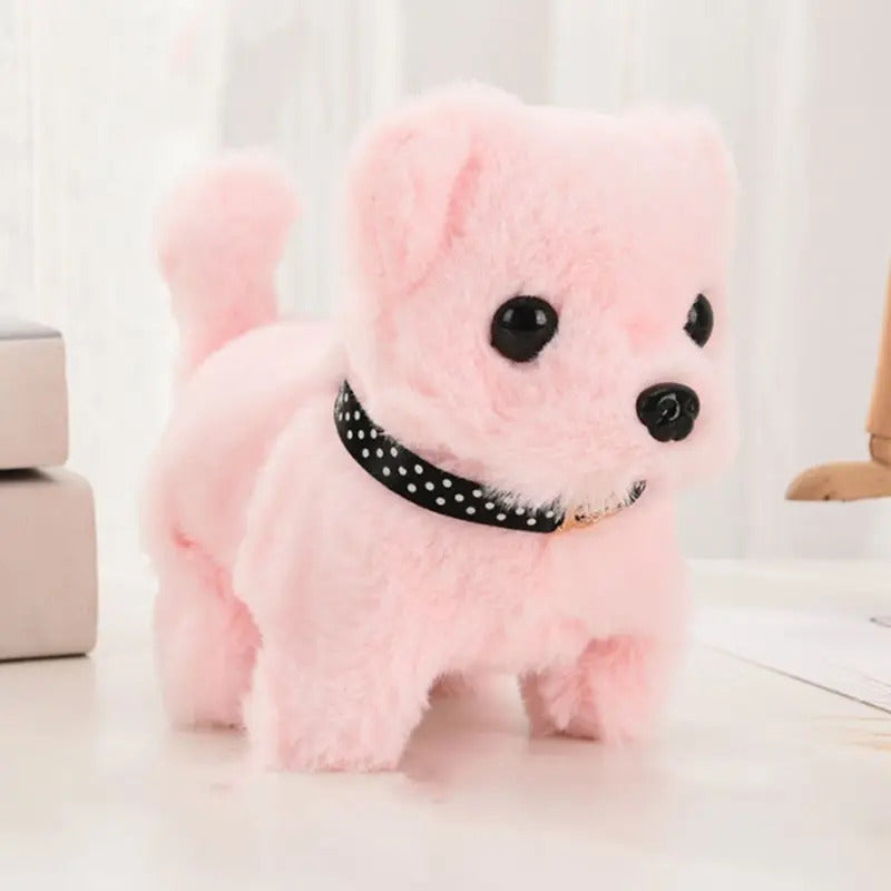 歩く、吠える、うなずく、尻尾を振るシミュレーション電気犬