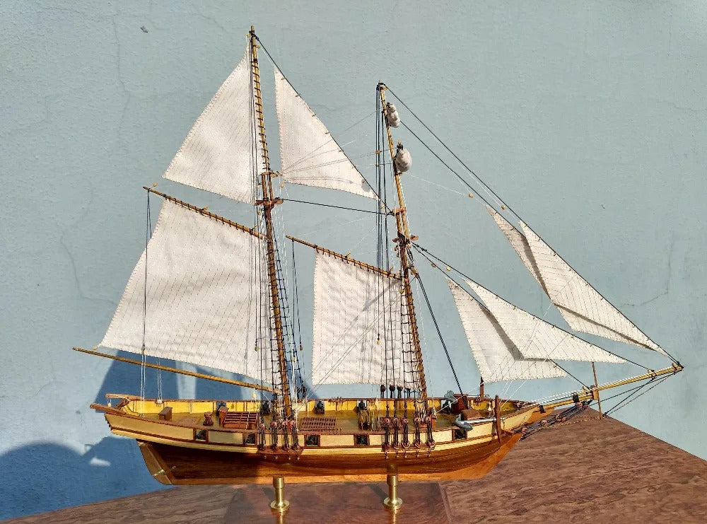 New Version Scale 1/96  HARVEY1847 battleship Model kits